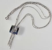 Boucheron Diamond Tassel Pendant Necklace