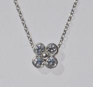 Tiffany and Co Diamond Platinum Necklace
