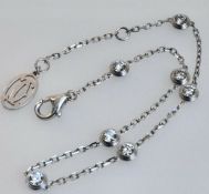 Cartier 'Diamants Legers Collection' Diamond Bracelet