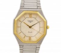 Longines Stainless Steel Quartz Midsize Watch