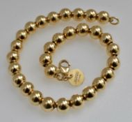 Tiffany and Co City Hardwear Ball Bracelet