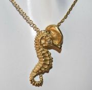 H Stern Seahorse Necklace