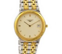 Longines Stainless Steel Quartz Midsize Watch