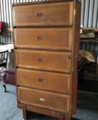 EARLY 1950s OAK STAVERTON BOOKCASE