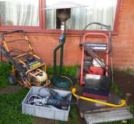 Job Lot Of Pressure Washers, Garden Gas Heater, Power Tools and More