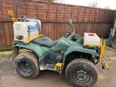 Yamaha Grizzly 350 with Sprayers