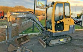 Volvo EC158 Mini Digger