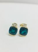 9CT YELLOW GOLD STUD EARRINGS