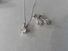 0.30ct / 0.30ct diamond solitaire set in 18ct gold.