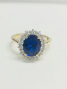 9CT YELLOW GOLD LADIES' RING