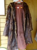 Lady's vintage fur coat