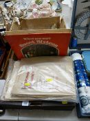 Quantity of sheet music and a loose quantity of 45 rpm records, various artists