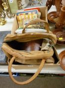 Mixed box of collectables and folding touring maps etc