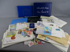 Stamps including good commemorative and other mainly unused and mint stamps in two albums and