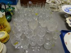 Quantity of drinking glassware