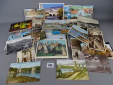 Collection of vintage postcards