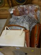 Selection of vintage and other handbags