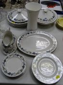 Royal Doulton 'Burgundy' part dinner service