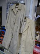 Lady's vintage mohair coat and a vintage wool jacket labelled 'Eastex'