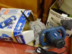 Powercraft 1200w electric paddle mixer and a Dec 200 electric wallpaper stripper E/T