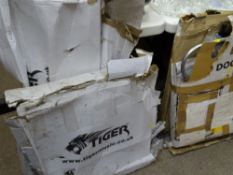 Mixed selection of metal stands, display boards etc