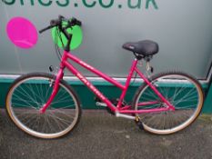 Raleigh Zest fifteen speed bike with Geltec saddle