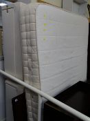 Modern Sweet Dreams 4ft 6ins double drawer divan bed base and Aloe Vera mattress with a Stag