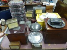 Large parcel of chapel related items, many relating to Y Capel Horeb, Llanrwst including pewter