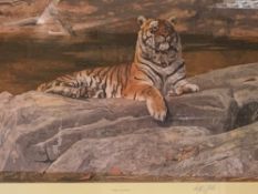 ANTHONY GIBBS limited edition (627/1500) stamped print - entitled 'Quizzical Quadrupled' signed in