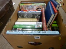Box of mainly sporting books