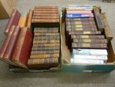 Two boxes of vintage and other books