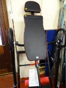 Invert table (6300) exercise machine