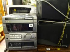 Aiwa NSX-570 midi hifi system E/T