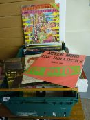 Good collection of vintage 1970s/80s LP records, artists include The Sex Pistols (BSK 3147 matrix