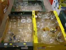 Good mixed selection of drinking glassware etc