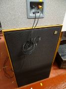 Pair of wooden cased KEF Cadenza type SP1024 8ohms speakers