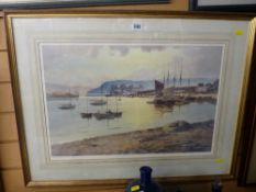 WARREN WILLIAMS ARCA limited edition (184/850) print - Conwy Castle, studio stamped, 40 x 57 cms