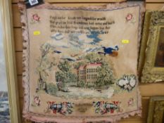Unframed sampler dated 1848