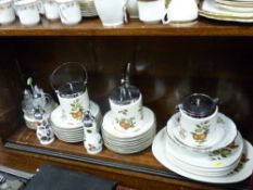 Parcel of Midwinter fruit decorated dinnerware etc