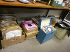 Very large parcel of LP and 78rpm records and two cases