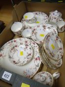A quantity of Minton Ancestral teaware Condition reports are provided on request by email only for