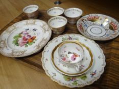 A parcel of cabinet china Condition reports are provided on request by email only for this type of