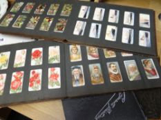 Four albums of vintage cigarette card sets including British Birds, Derby Entrance ETC Condition