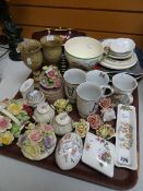 A parcel of mixed pottery & china Condition reports are provided on request by email only for this