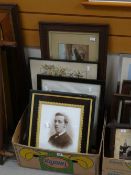 A parcel of framed pictures & prints Condition reports are provided on request by email only for