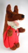 A Wendy Boston stuffed Basil Brush soft toy with pull string 'I Love Jelly Babies...' & 'I'm Not a