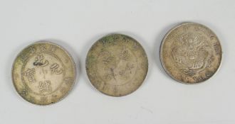 Three Chinese coins Condition reports are provided on request by email only for this type of
