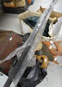 Part of a garage clearance including hand tools, fishing rods ETC Condition reports are provided