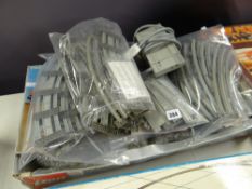 A Lego electric train set, no. 7745 with extra track Condition reports are provided on request by