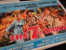 Ten circa 1950s cinema posters Condition reports are provided on request by email only for this type